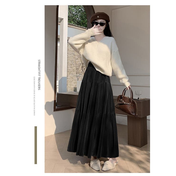 ベルベットプリーツスカート | Ulysses | 詳細画像16 