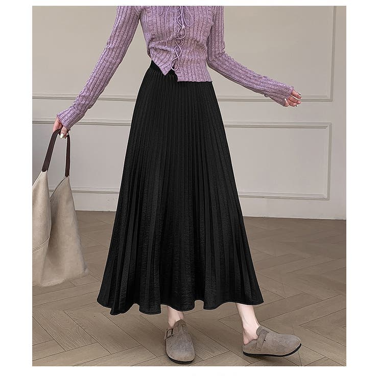 ブラック | プリーツスカート | Ulysses