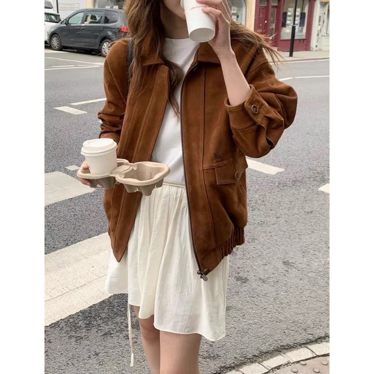 鹿の毛皮の綿毛ジャケット | Ulysses | 詳細画像1 