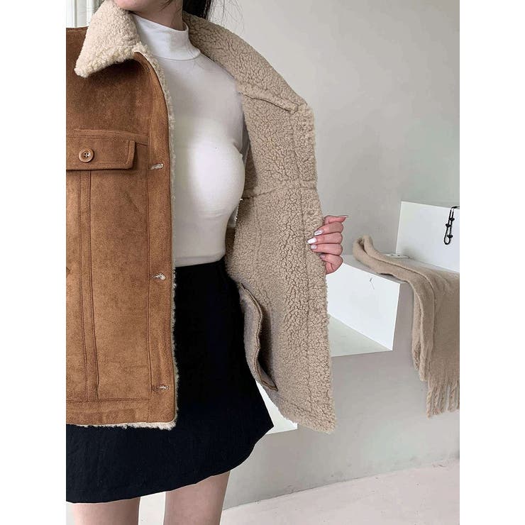 鹿の毛皮の綿毛ベスト | Ulysses | 詳細画像9 