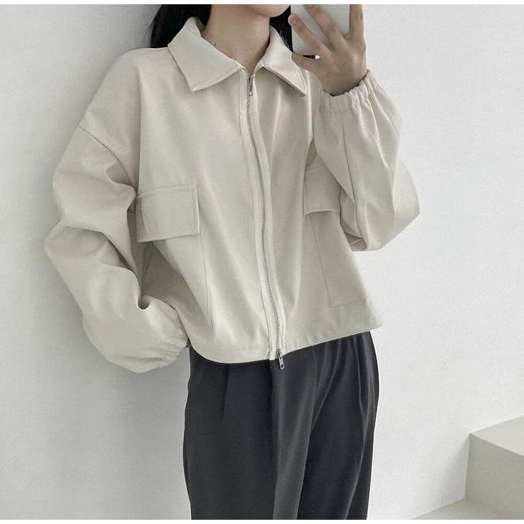 ベージュ | 合成皮革ジャケット | Ulysses