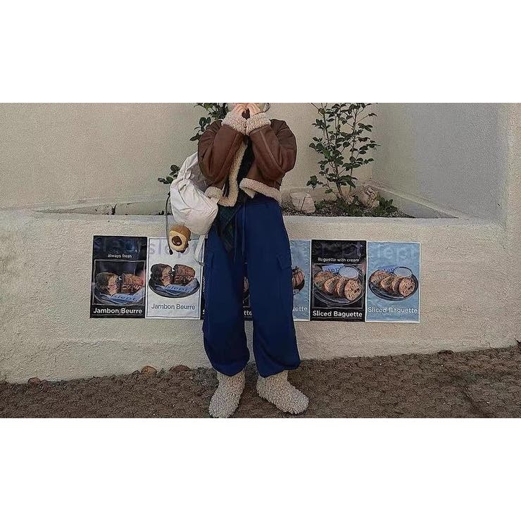 鹿の毛皮の綿毛羊羔毛ショートジャケット | Ulysses | 詳細画像2 