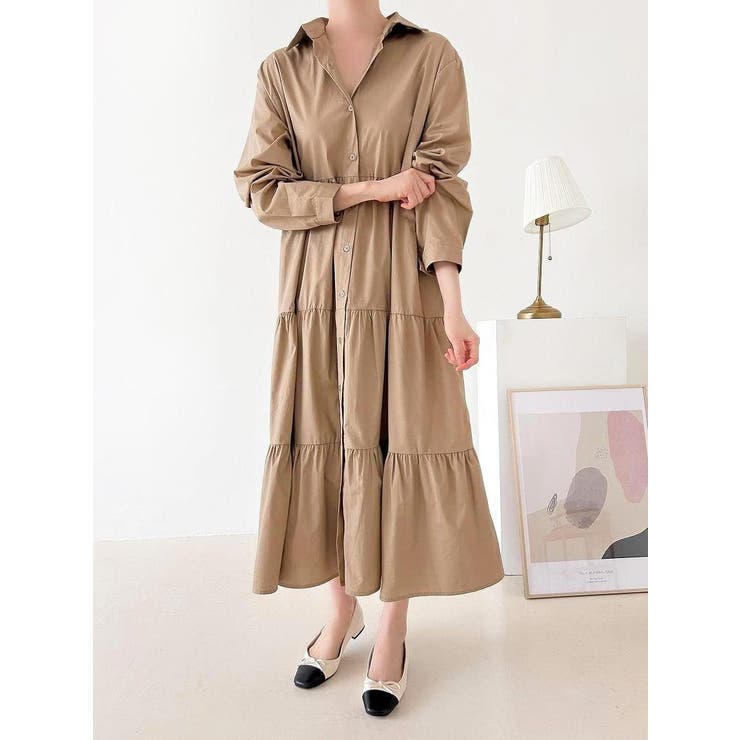 長袖シャツワンピース | Ulysses | 詳細画像1 