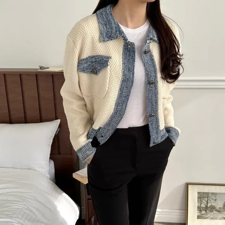 配色ニットジャケット | Ulysses | 詳細画像4