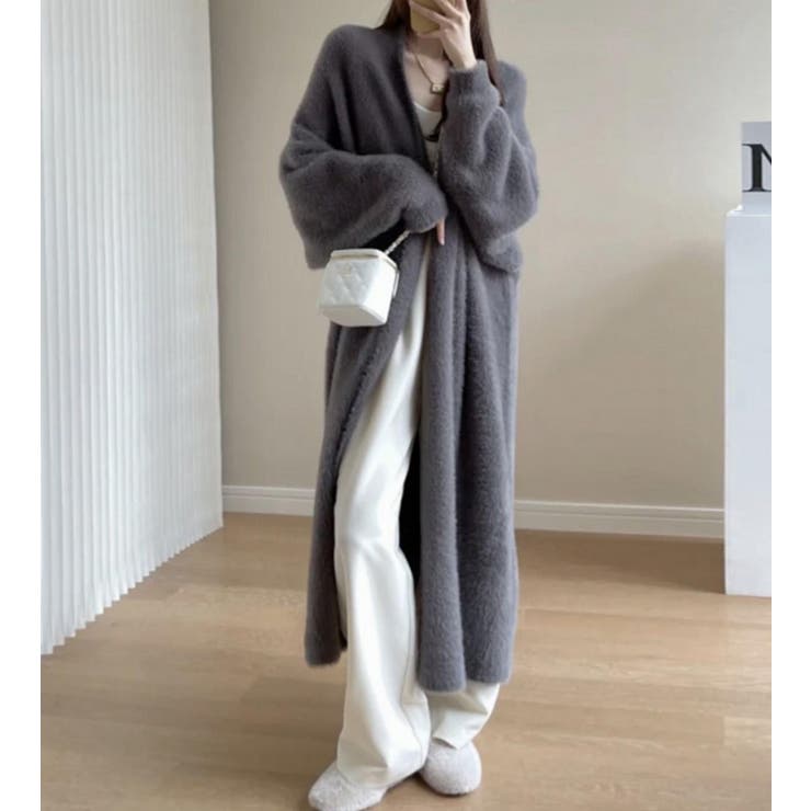 グレー | ロングカーディガンジャケット | Ulysses