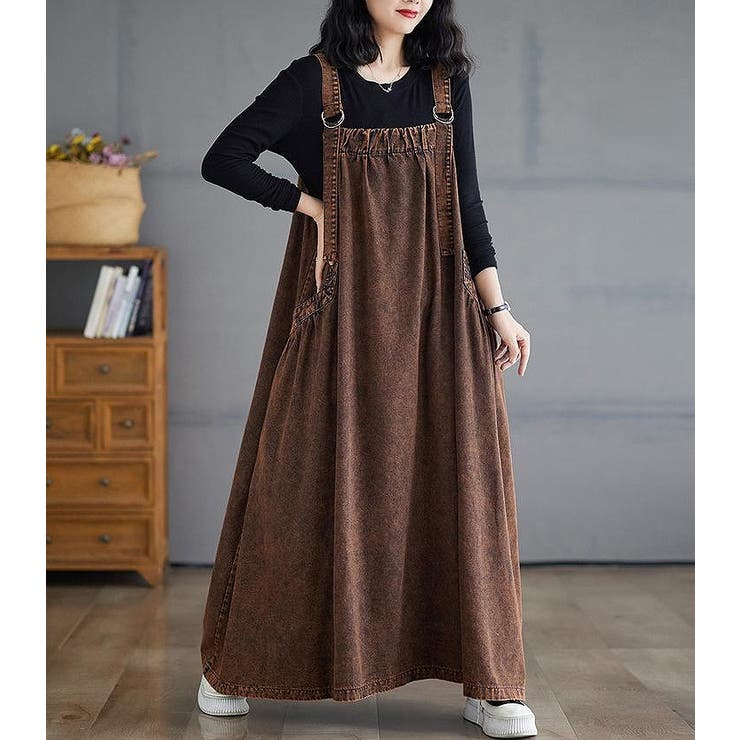 デニムストラップワンピース | Ulysses | 詳細画像1