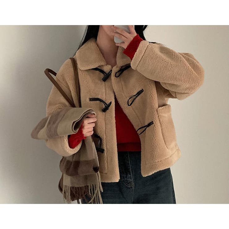 ベージュ | 羊羔毛ジャケット | Ulysses