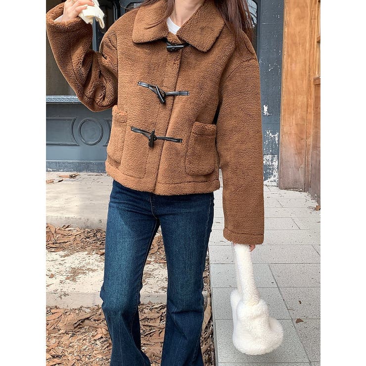 ブラウン | 羊羔毛ジャケット | Ulysses