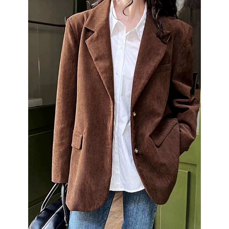 ブラウン | コーデュロイスーツジャケット | Ulysses