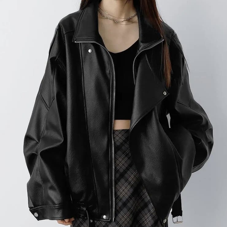 ブラック | 合成皮革ジャケット | Ulysses