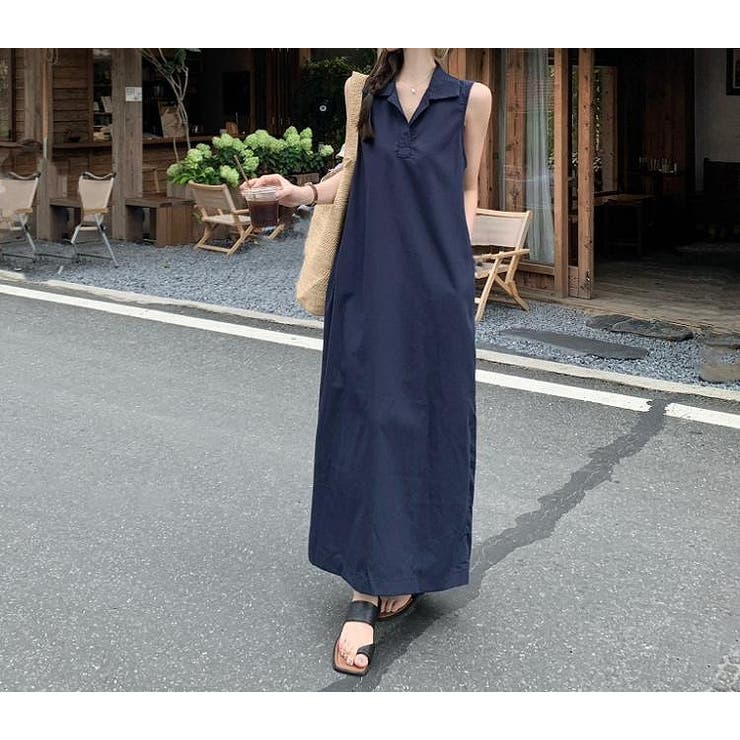 ボタンダウン袖なしワンピース | Ulysses | 詳細画像6 