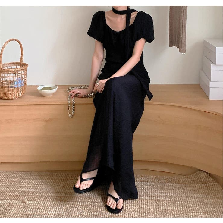 リボンパフスリーブワンピース | Ulysses | 詳細画像4 