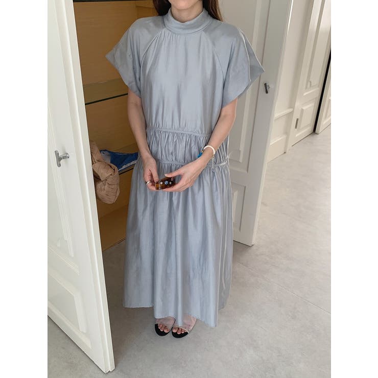 リボン半袖ワンピース | Ulysses | 詳細画像1 