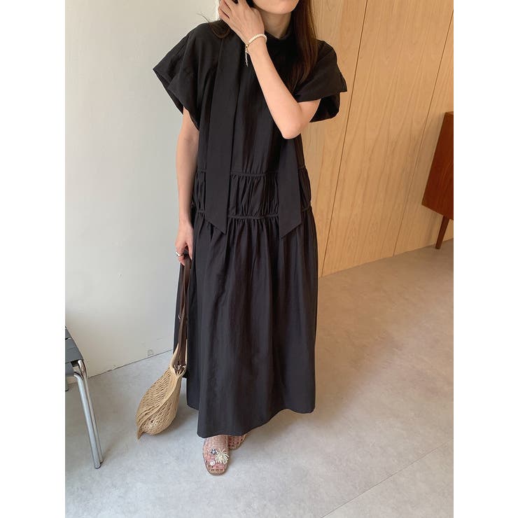 リボン半袖ワンピース | Ulysses | 詳細画像5 