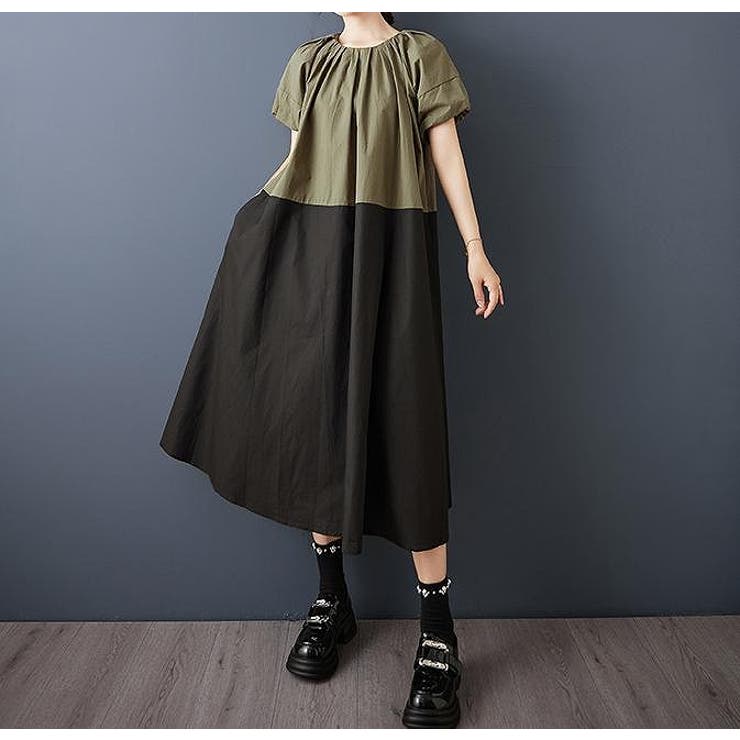 ランタンスリーブ切り替えワンピース | Ulysses | 詳細画像1 