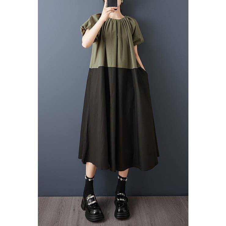 ランタンスリーブ切り替えワンピース | Ulysses | 詳細画像4 