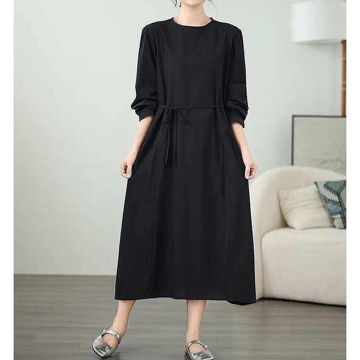 リボン長袖ワンピース | Ulysses | 詳細画像9 