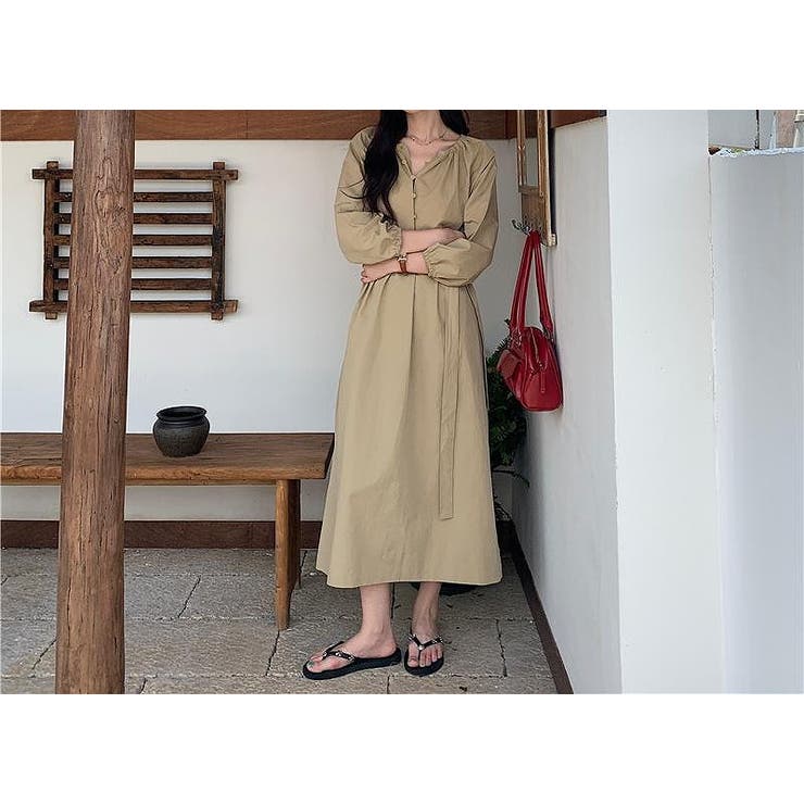 リボン長袖ワンピース | Ulysses | 詳細画像5 