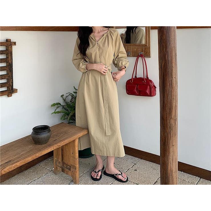 リボン長袖ワンピース | Ulysses | 詳細画像6 