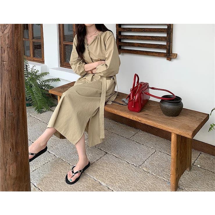 リボン長袖ワンピース | Ulysses | 詳細画像7 