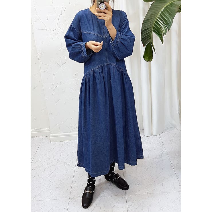 長袖デニムワンピース | Ulysses | 詳細画像5 