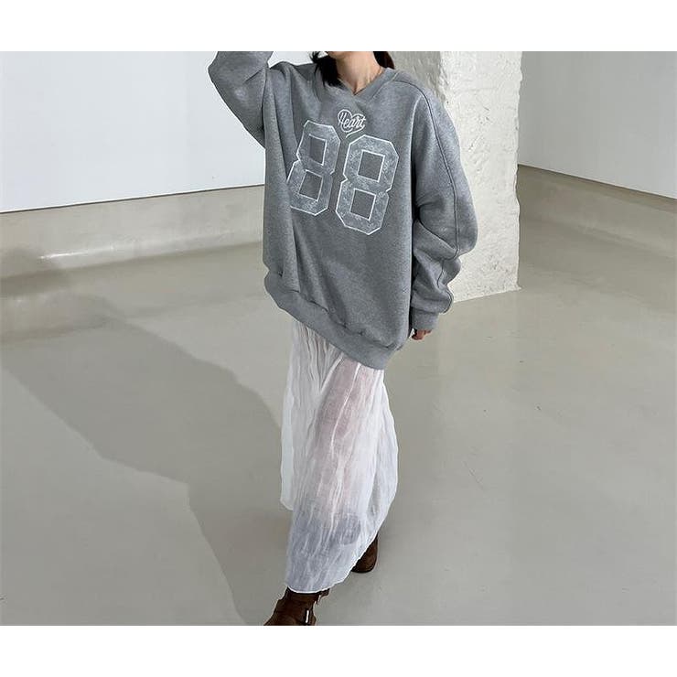 刺繍長袖トレーナー | Ulysses | 詳細画像2 