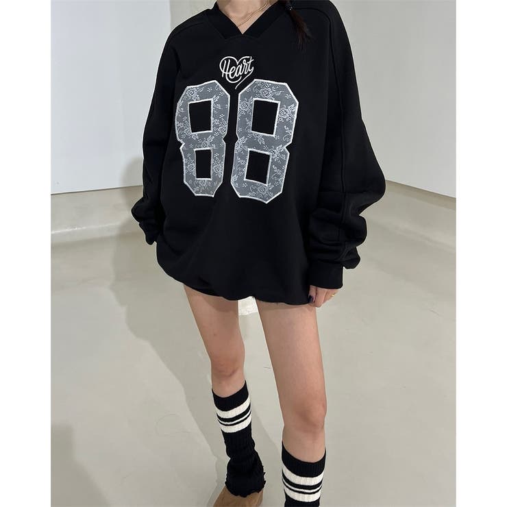 刺繍長袖トレーナー | Ulysses | 詳細画像8 