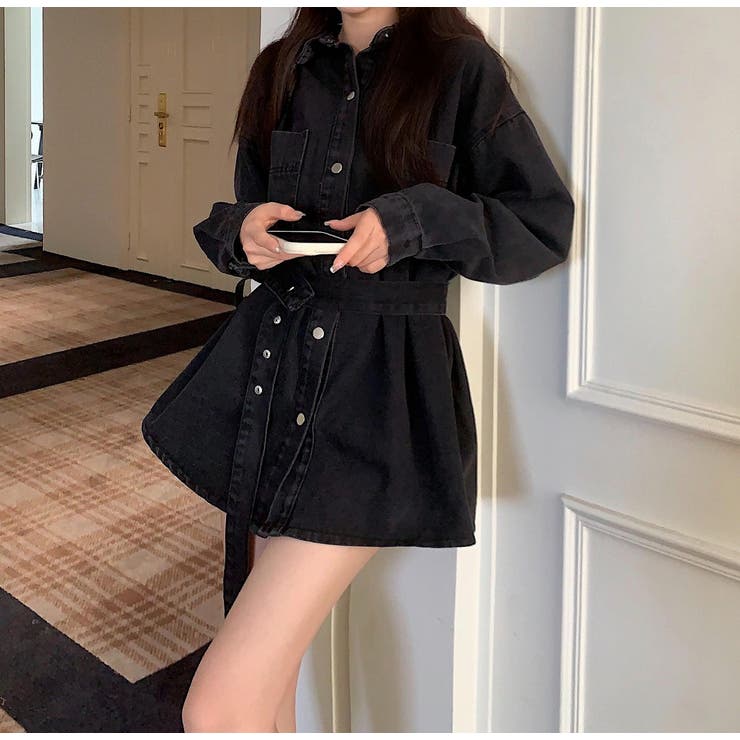 襟付きシングルブレストデニムジャケット | Ulysses | 詳細画像7 