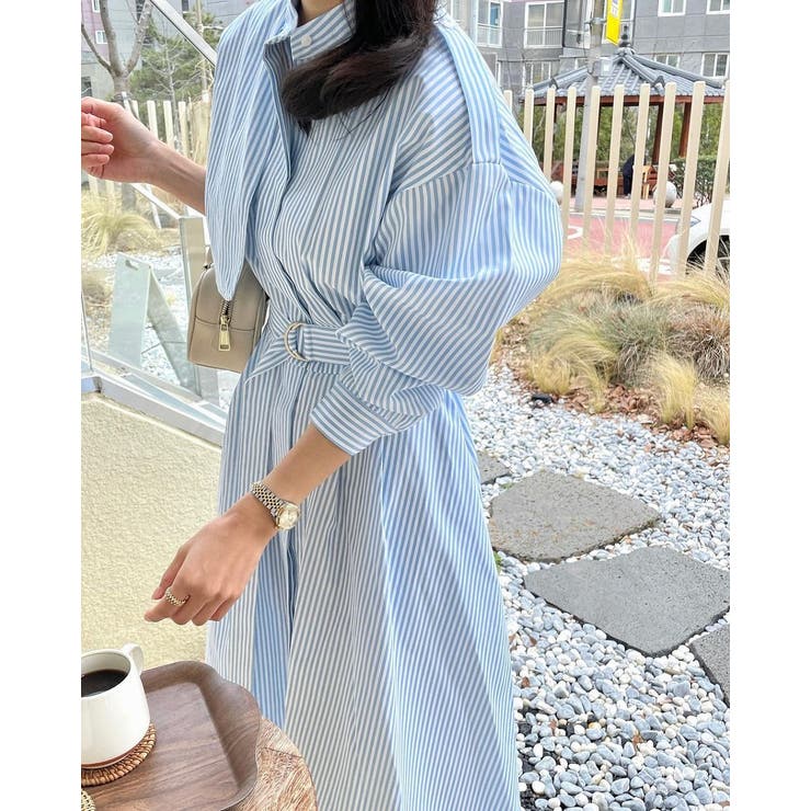 ストライプシャツワンピース | Ulysses | 詳細画像4 