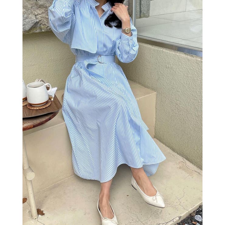 ストライプシャツワンピース | Ulysses | 詳細画像8 