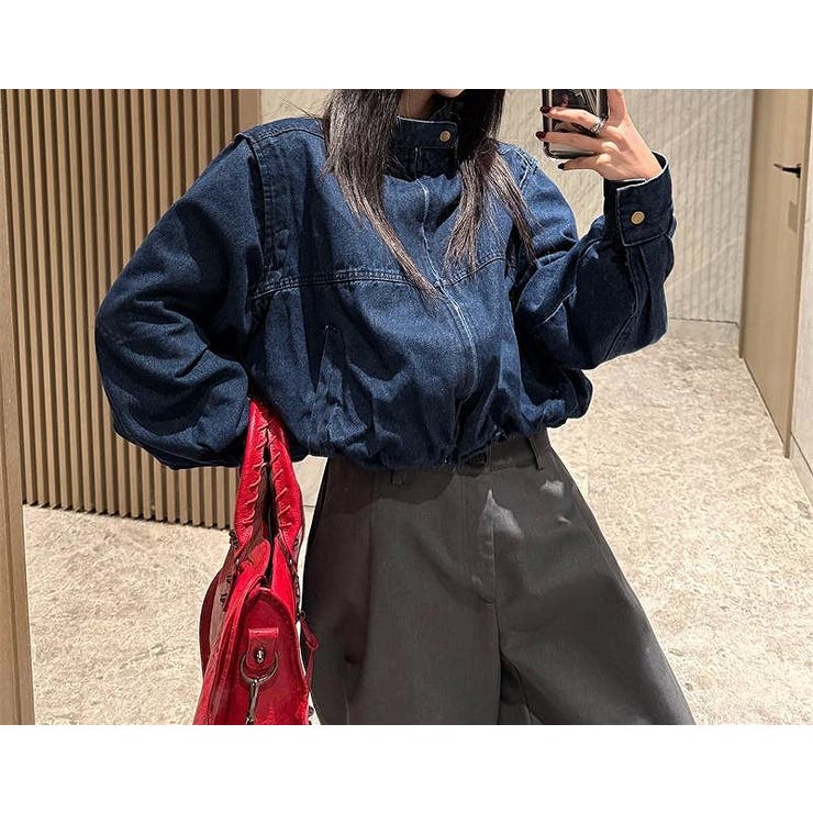 ブルー | ショートデニムジャケット | Ulysses