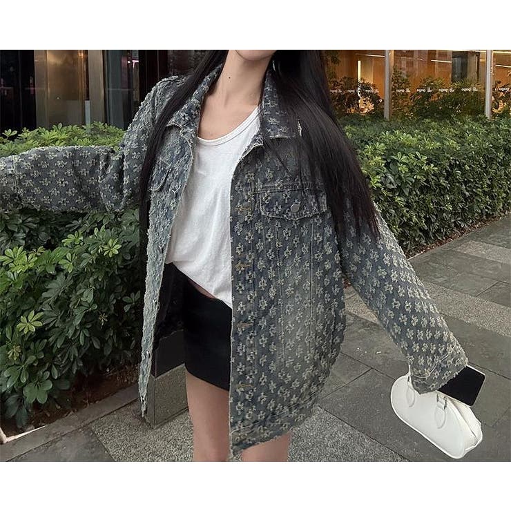 ブルー | ジャカードデニムジャケット | Ulysses