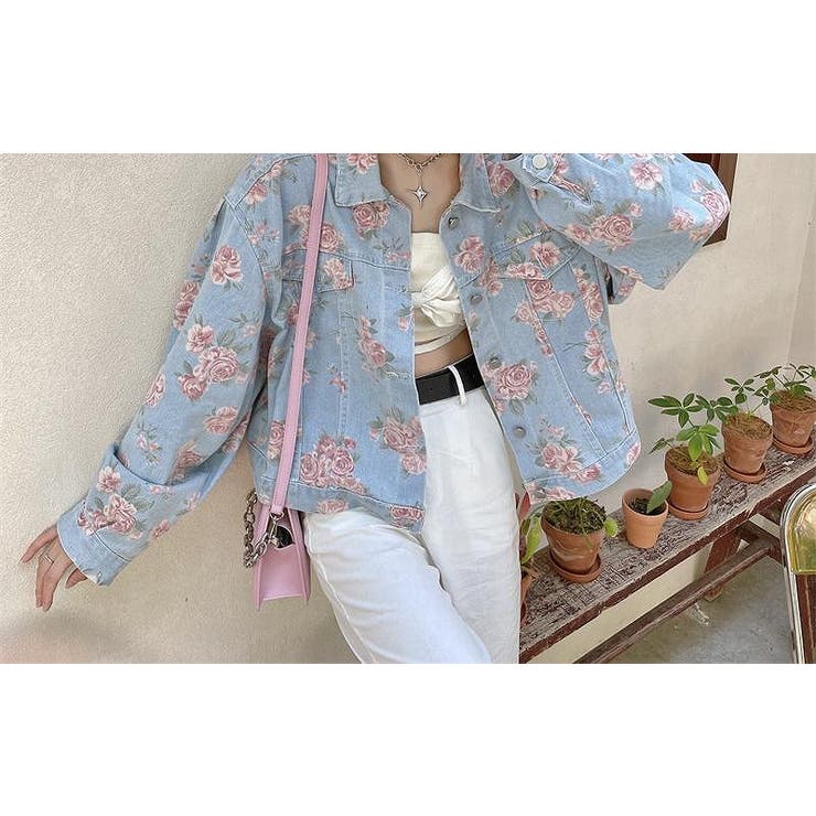 フラワープリントデニムジャケット | Ulysses | 詳細画像5 