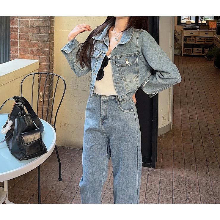 長袖ショートデニムジャケット | Ulysses | 詳細画像4 