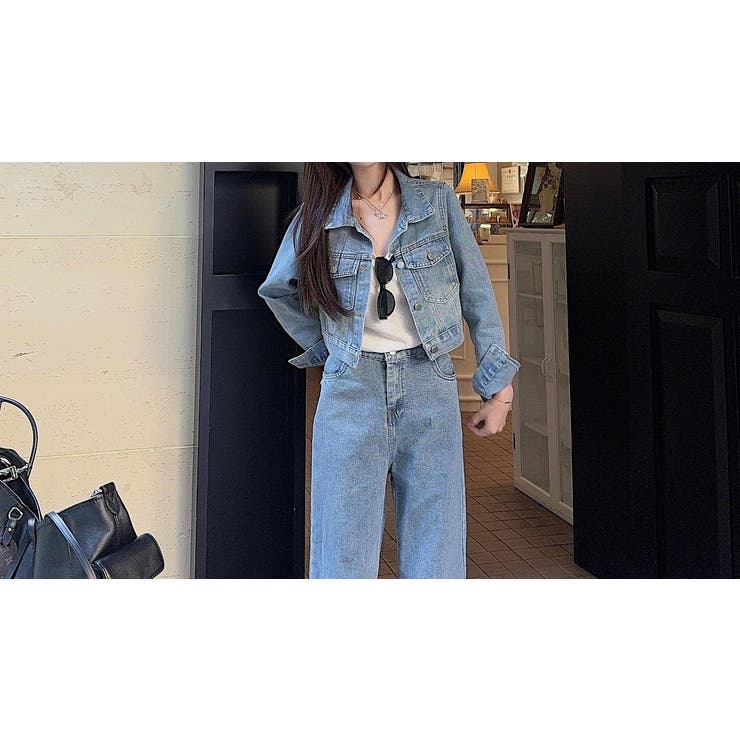 長袖ショートデニムジャケット | Ulysses | 詳細画像6 