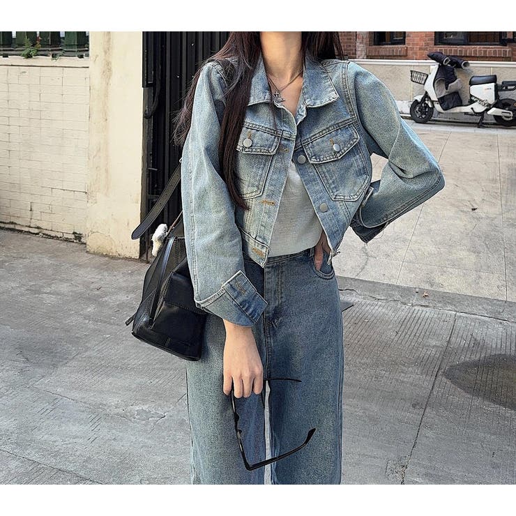 長袖ショートデニムジャケット | Ulysses | 詳細画像7 