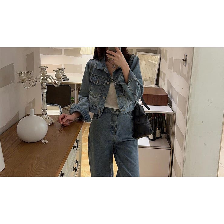 長袖ショートデニムジャケット | Ulysses | 詳細画像9 