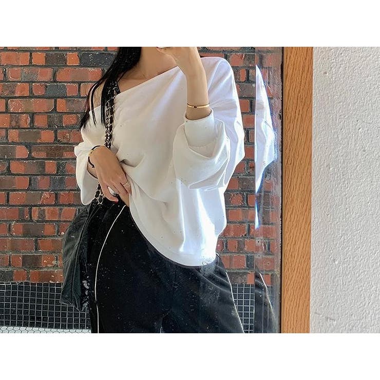 オフショルダートレーナー | Ulysses | 詳細画像1 