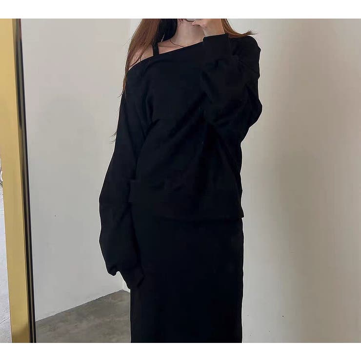 ブラック | オフショルダートレーナー | Ulysses