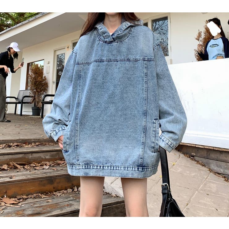 フード付きデニムトレーナー | Ulysses | 詳細画像3 