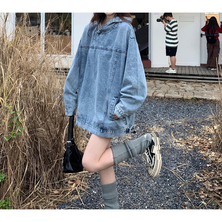 フード付きデニムトレーナー | Ulysses | 詳細画像5 