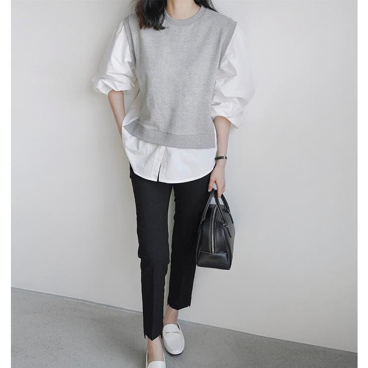 レイヤード風長袖トップス | Ulysses | 詳細画像4 