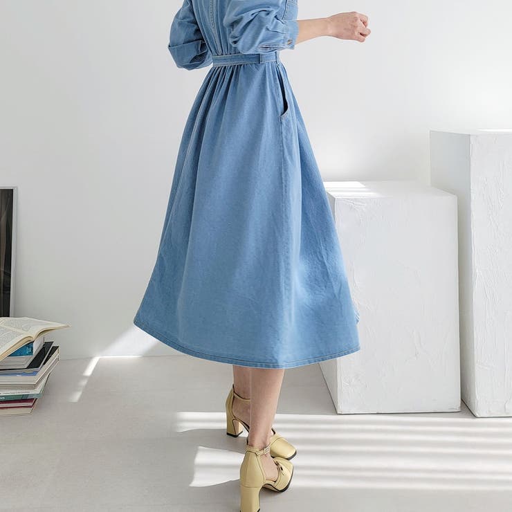 デニムシャツワンピース | Ulysses | 詳細画像2 