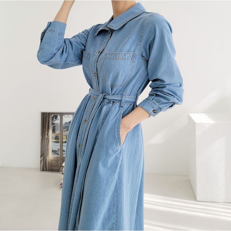 デニムシャツワンピース | Ulysses | 詳細画像4 