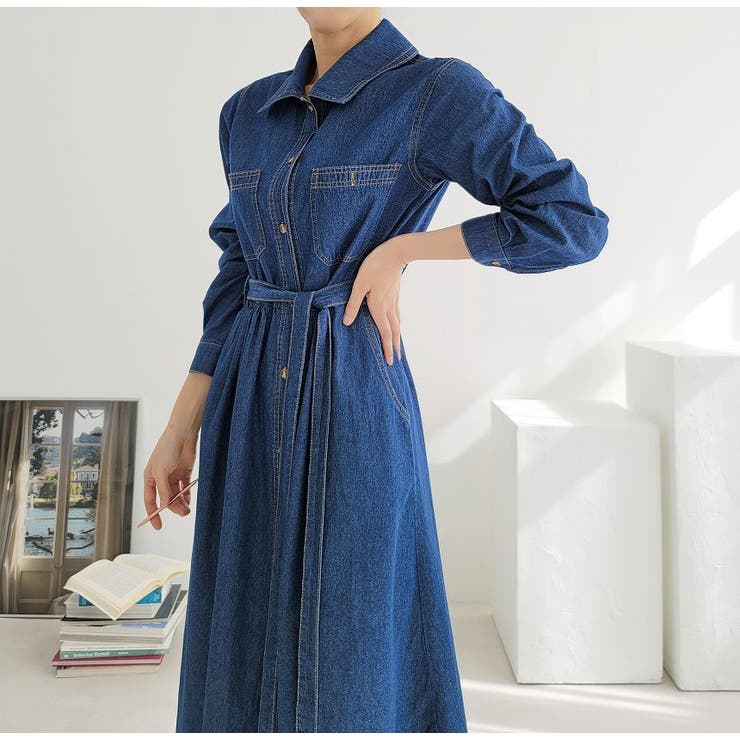 デニムシャツワンピース | Ulysses | 詳細画像7 