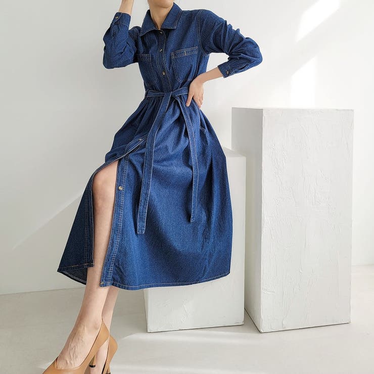 デニムシャツワンピース | Ulysses | 詳細画像8 