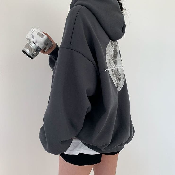 プリントフード付きトレーナー | Ulysses | 詳細画像9 