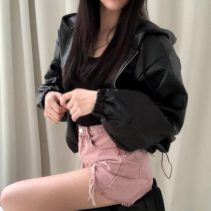 ショート合成皮革ジャケット | Ulysses | 詳細画像7 