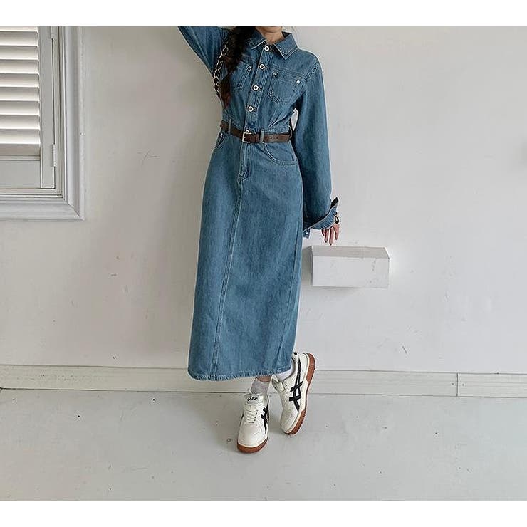 デニム長袖ワンピース | Ulysses | 詳細画像2 