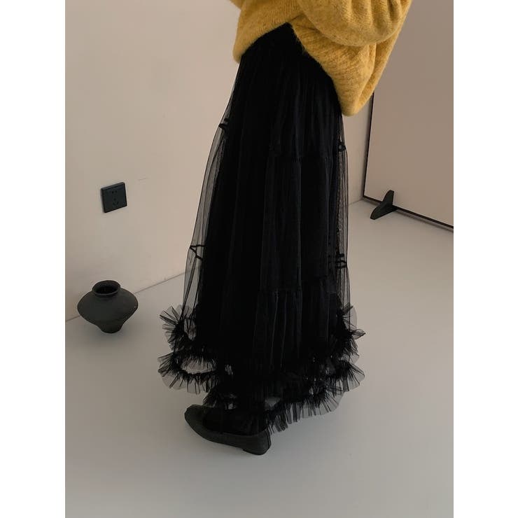 ブラック | チュールスカート | Ulysses